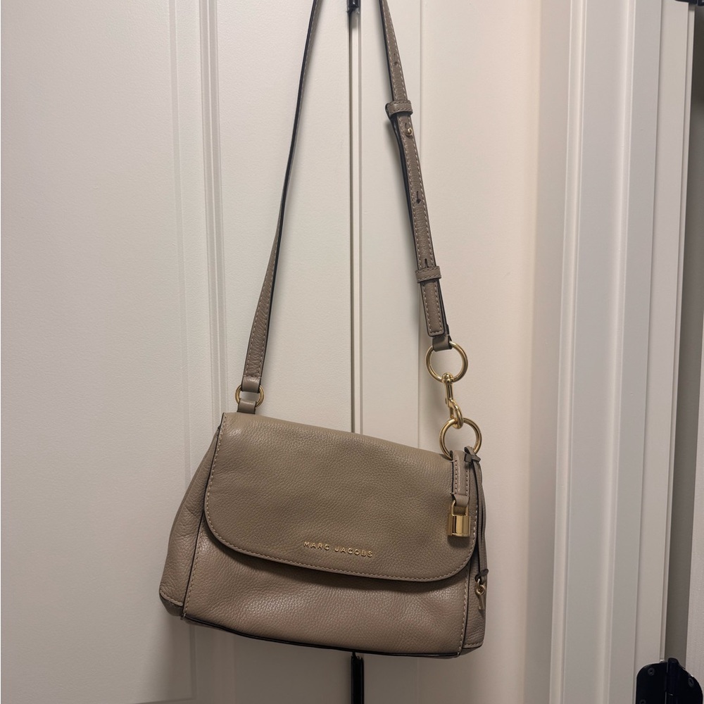 Marc Jacobs Crossbody Bag with Gold Accents